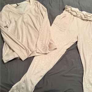 Cozy Cream Pajama Set